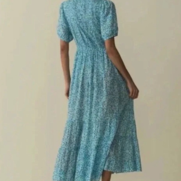 Doen Haleigh Dress – Bleu Daisy Fields, Size S, Excellent Condition - Picture 2 of 11